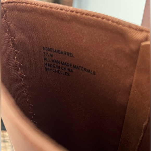 Seychelles New Cognac Brown Knee-High Platform Lug Sole Boots - Size 7.5 - Picture 5 of 7